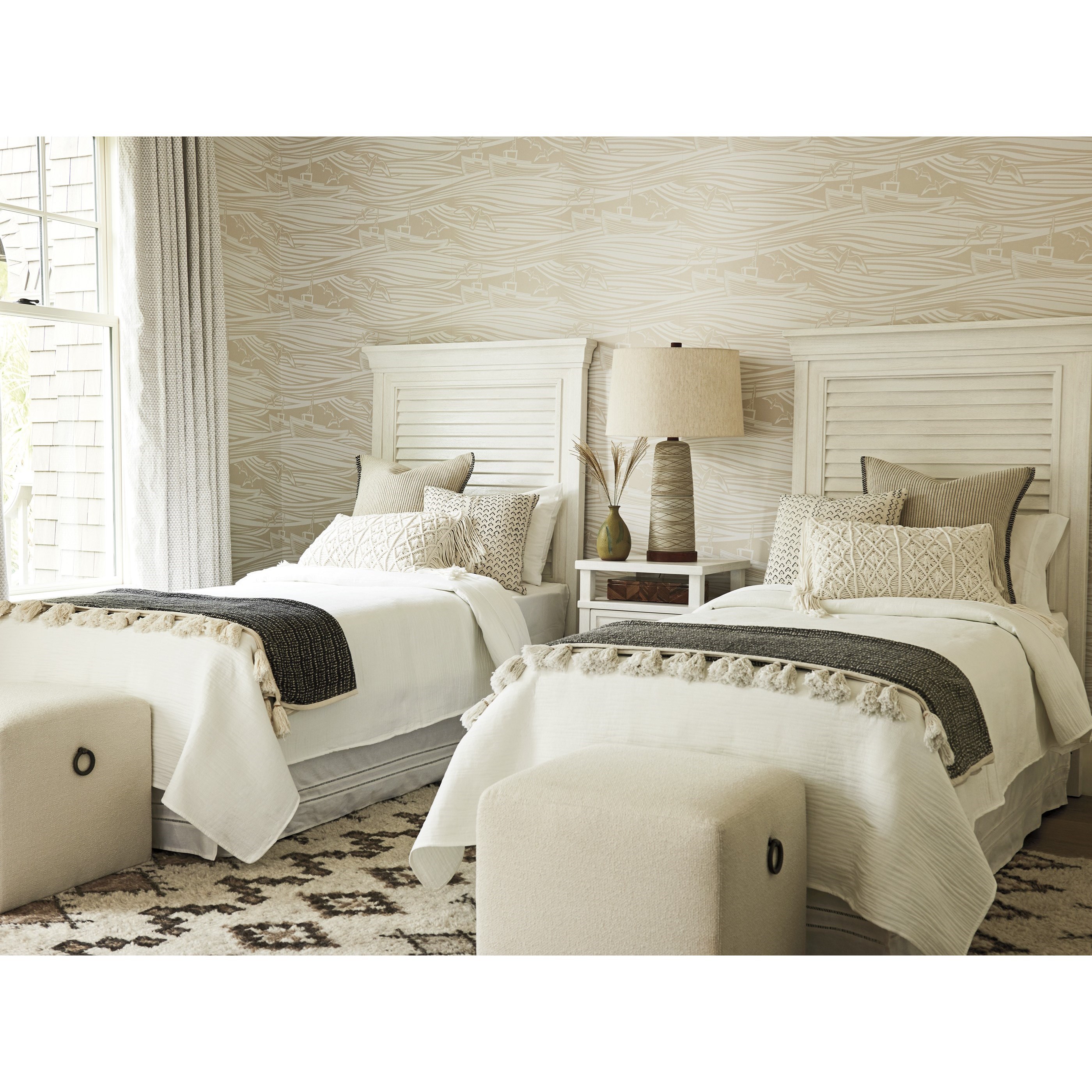 Cheap twin outlet headboards